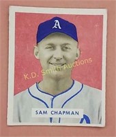 Sam Chapman Baseball Card