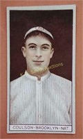 Robert Coulson Baseball Tobacco Card