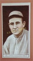 John James Callahan Baseball Tobacco Card