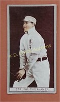 Amos Strunk Baseball Tobacco Card