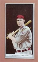 Henry Severoid Baseball Tobacco Card