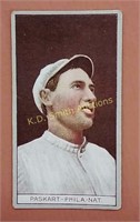 George Paskert Baseball Tobacco Card