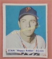 Stan "Happy Rabbit" Rojek Baseball Card -