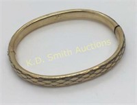 Vintage Childs 10KT Gold Shell Child's Bracelet