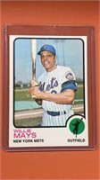 1973T #305 Willie Mays