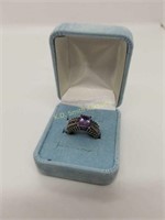 Sterling 925 Amethyst Ring