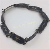 Vintage Siam Sterling Bracelet