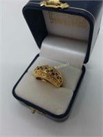 Designer Fashion Ring with Tanzanite Stones
