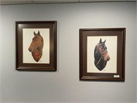 Pair of Joseph Petro Horse Prints