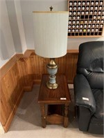 Lamp Table and Lamp