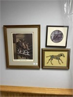 Three Horse Prints