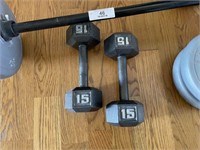 Lot of Exercise Weights