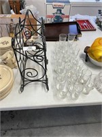 Wire Rack and Barware