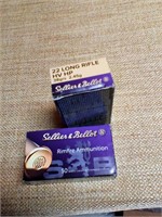 Sellier & Bellot 22 long rifle ammo (2 boxes)