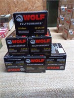 Wolf .223 rem (6 boxes)