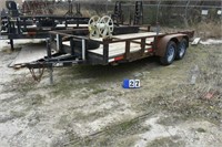 2006 Bat Utility Trailer, Approx. 16'L