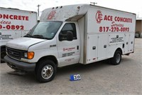 2007 Ford E450 Service Truck, Diesel Engine,