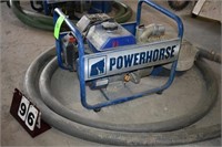 Powerhorse Trash Pump, 2" Port, w/Hose