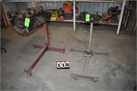 (2) Portable Engine Stands