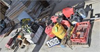 (3) Pallets w/Contents; Safety & Gas Cans,
