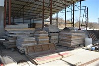 Approx. (150) Wooden Concrete Forms,