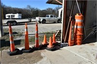 Safety Cones, Barriers, Cone Weights