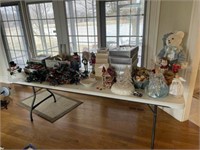 Large Lot of Christmas Decorations