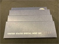 (4) 1966 & 1967 Special Mint Sets