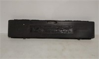 Hard plastic rifle case,padded