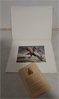 Duck stamp print only,signed