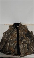 Large camo hunting vest,Tallwoods Realtree