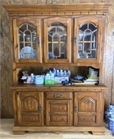 China Cabinet, 2 Pieces 60x78x17 No Contents