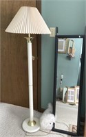 Floor Lamp, Metal, Door Mirror, Battery Op. Dog