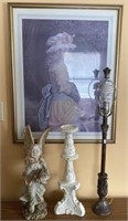 Figurine, Table Lamp, Framed Print, Candle Holder