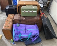 Vintage Luggage, Garment & Duffel Bags