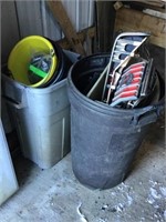 Trash Cans, Car Parts, Buckets