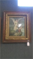 OLD FRAME ANGEL PICTURE