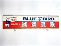 Metal Blue Bird Tools Sign 14” x 3.25”