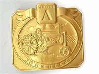 John Deere Model A Belt Buckle 3”