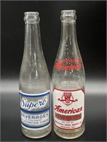 American Beverages Soda Bottle and Superb