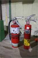 2 FIRE EXTINGUISHERS - FULL