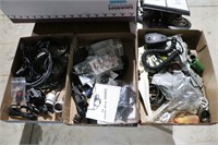 3 BOXES OF WIRING ETC