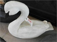 Paper Mache Swan decoy