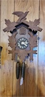 German 1 Bird and 5 Leaf Cuckoo Clock