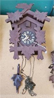 German Cuckoo Clock for Parts/Repairs