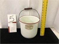 8" Enamel Pail