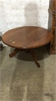 Round side table