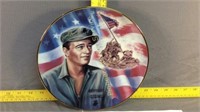 Attack at Tarawa, John Wayne collectors plate