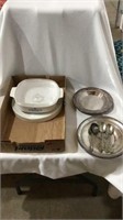 Platters, silverware