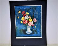 Angelina Lavernia Floral Lithograph